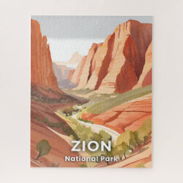 Zion National Park | Reis Waterverf Valley Legpuzzel