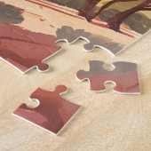 Zion National Park | Reizen Waterverf Legpuzzel (Zijkant)
