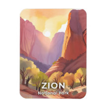 Zion National Park | Reizen Waterverf