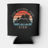 Zion National Park Retro Blikjeskoeler (Voorkant)