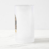 Zion National Park Retro Emblem Matglas Bierpul (Center)