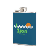 Zion National Park Retro Heupfles (Links)