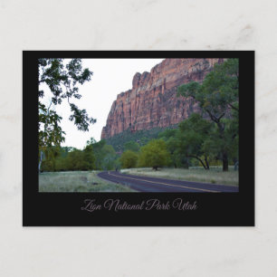 Zion National Park Roadway Briefkaart