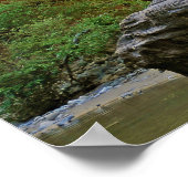 Zion National Park Rock in de Maagd Poster (Hoek)