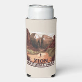 Zion National Park Seltzer Blikjeskoeler (Seltzer Voorkant)