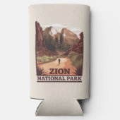 Zion National Park Seltzer Blikjeskoeler (Achterkant)