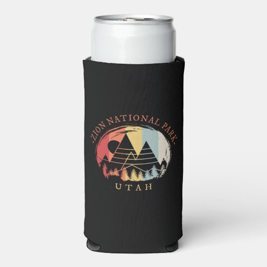 Zion National Park Seltzer Blikjeskoeler (Seltzer Voorkant)