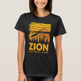 Zion National Park Souvenir Kloof Utah Wandel Came T-shirt