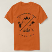 Zion National Park Souvenir T-shirt (Design voorkant)