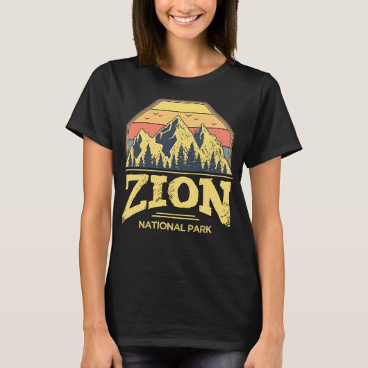 Zion National Park  T-shirt (Voorkant)