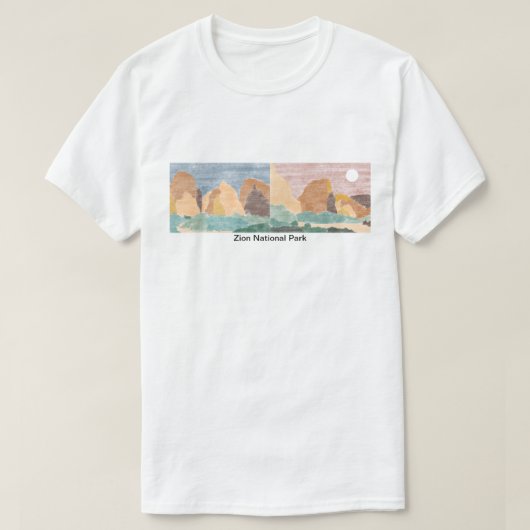 Zion National Park T-Shirt (Design voorkant)