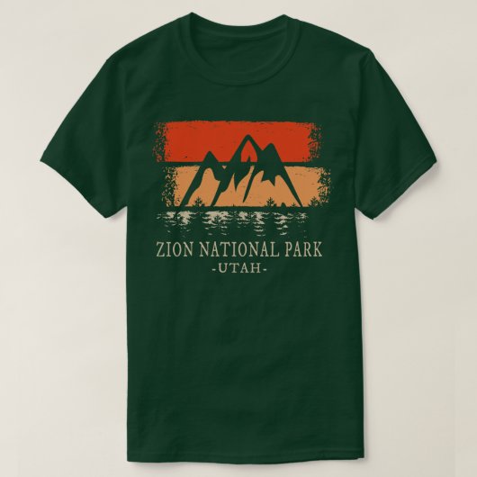 Zion National Park T-shirt (Design voorkant)