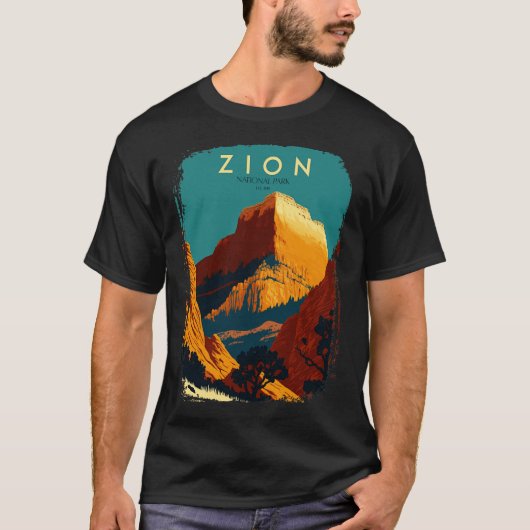 Zion National Park T-shirt (Voorkant)