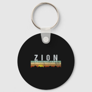 Zion National Park T-shirt Camping Wandelen T-shir Sleutelhanger