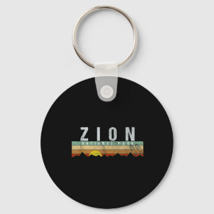 Zion National Park T-shirt Camping Wandelen T-shir Sleutelhanger