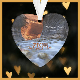 Zion National Park, The Narrows, Aangepast Ornamen Ornament
