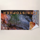 Zion National Park the Narrows Beach Towel Strandlaken (Voorkant)