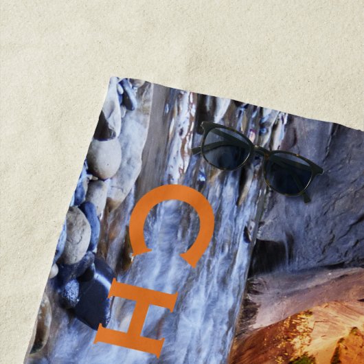 Zion National Park the Narrows Beach Towel Strandlaken (In situ)