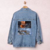 Zion National Park the Narrows, Names, Date Blauw Denim Jacket (Hangar)