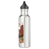 Zion National Park Travel Art Waterfles (Rechts)