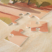 Zion National Park | Travel Watercolor Valley Legpuzzel (Zijkant)