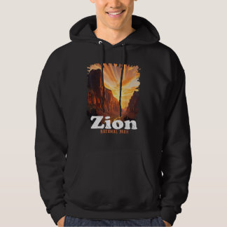 Zion National Park US Trail Explore Utah Kamperen  Hoodie