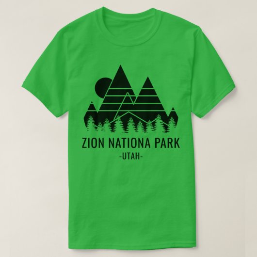 Zion National Park Utah 2 T-shirt (Design voorkant)