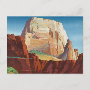 Zion National Park, Utah America Travel Briefkaart