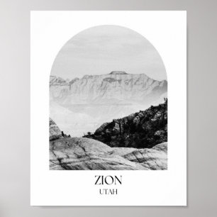 Zion National Park Utah Arch fotoprint Poster