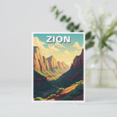 Zion National Park Utah Briefkaart (Staand voorkant)