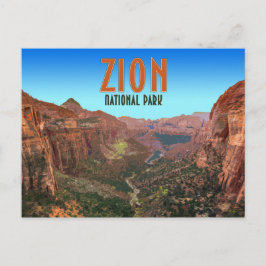 Zion National Park Utah  Briefkaart