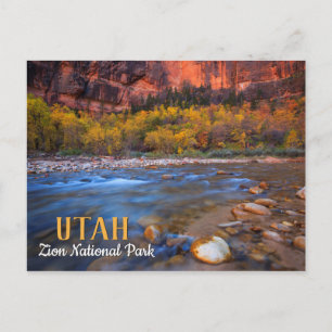 Zion National Park Utah Briefkaart