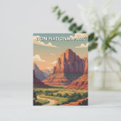 Zion National Park Utah Briefkaart (Staand voorkant)