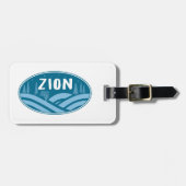 Zion National Park Utah, buitenshuis Bagagelabel (Voorkant horizontaal)