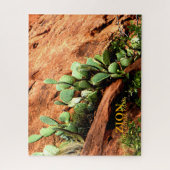 Zion National Park Utah, Cactus, Southwest Legpuzzel (Verticaal)