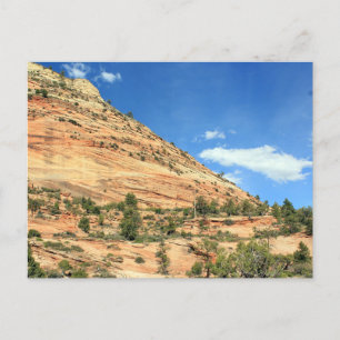 Zion National Park, Utah Canyon Uitzicht Briefkaart