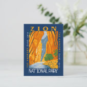 Zion National Park Utah de Narrows Briefkaart (Staand voorkant)