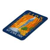 Zion National Park Utah de Narrows Magneet (Linkerzijde)