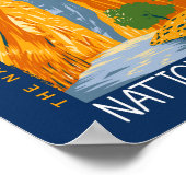 Zion National Park Utah de Narrows Poster (Hoek)