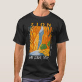 Zion National Park Utah de Narrows T-shirt (Voorkant)