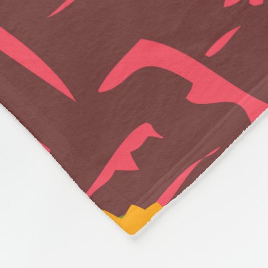 Zion National Park Utah  Fleece Deken (Hoek)