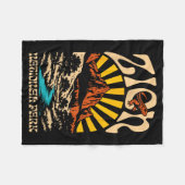 Zion National Park Utah Fleece Deken (Voorkant (Horizontaal))