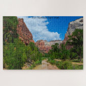 Zion National Park Utah Jigzaag Puzzle Legpuzzel (Horizontaal)