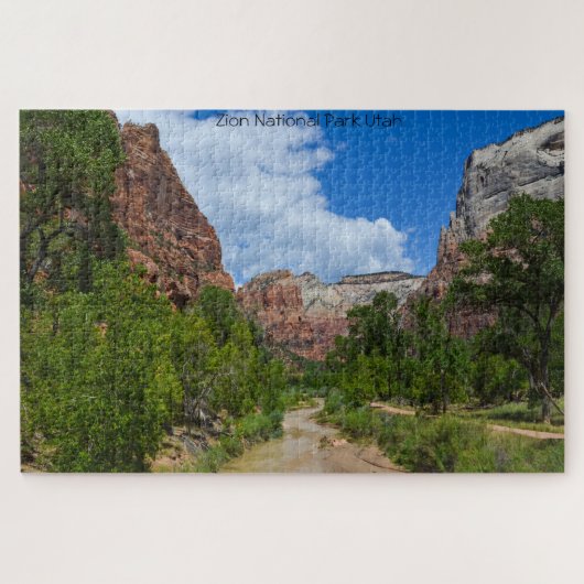 Zion National Park Utah Jigzaag Puzzle Legpuzzel (Horizontaal)