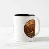 Zion National Park Utah Keramische Mok (Voorkant rechts)