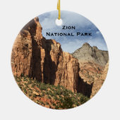Zion National Park Utah Landscape Ornament (Achterkant)