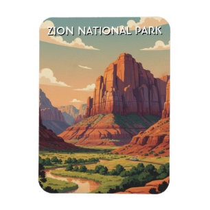 Zion National Park Utah Magneet