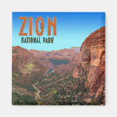Zion National Park Utah Magneet (Voorkant)