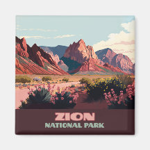 Zion National Park Utah Mountains 