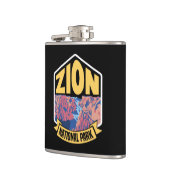 Zion National Park Utah Retro Heupfles (Links)